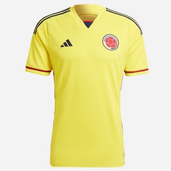 Tailandia Camiseta Colombia 1st 2022-2023 Amarillo